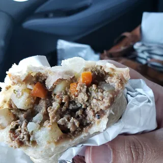 Picadillo Burrito