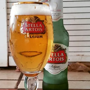 Stella Artois $4.00+tax