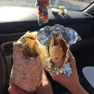 Burritos Asada &amp; pastor