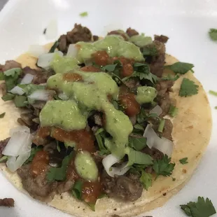 Beef tacos!