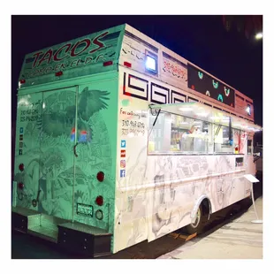 I started coming here back when these guys were just a cook, ticket taker, an outdoor grill and a dream. Now these guys own a food truck!