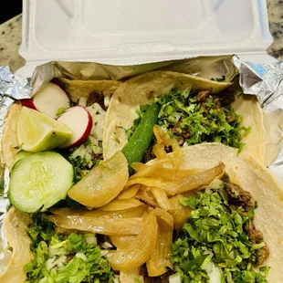 Steak tacos