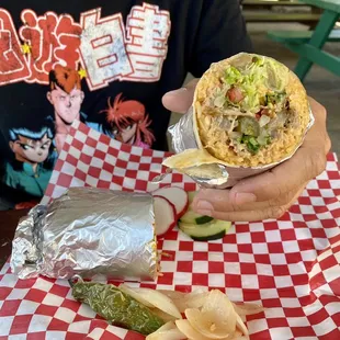 Carnitas burrito