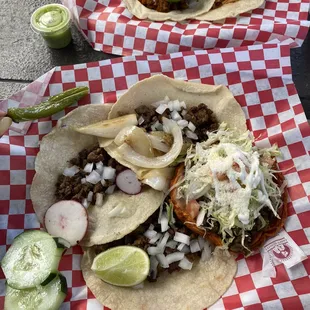 Must try! The tacos were SO good. We come from LA and have struggled to find authentic tacos but this place is the real deal.
