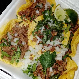 Asada Tacos soo yumm!