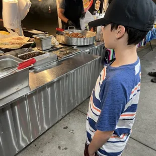 Watching the master do work!!