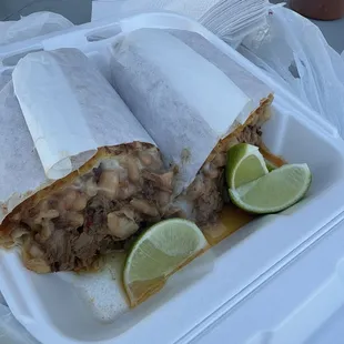 Burrito de birria