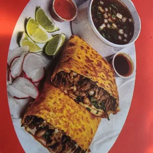 Burrito de birria