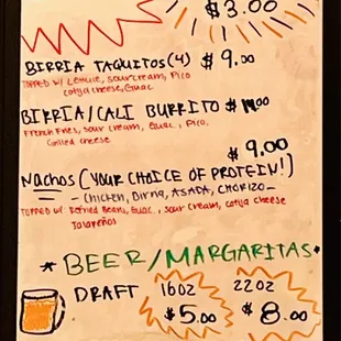 $3 Taco Tuesday &amp; new items