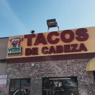 The front off the building