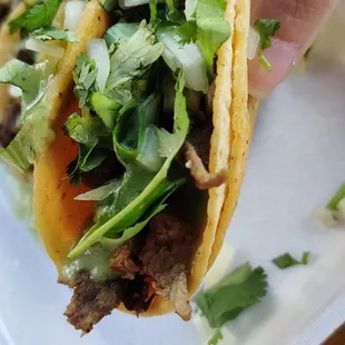 Steak tacos...