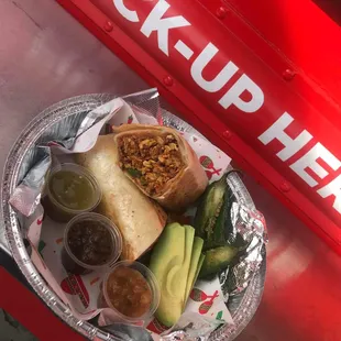 Chorizo Breakfast Burrito