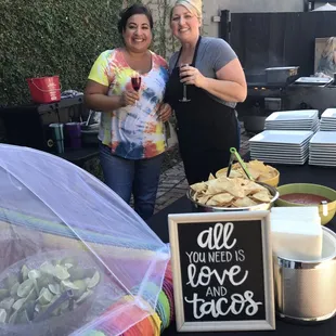 Ready to serve up some delicious food!