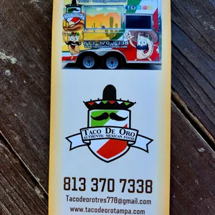 Feb 2023: Menu Pic 1 of 2