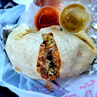 Nov 2021: Pork Burrito @ $8.50. DELICIOUS