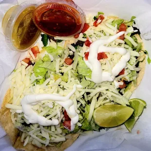 Nov 2021: Two Azada (steak) Tacos Supremes @ $2.50 each