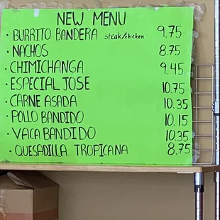 Menu 3