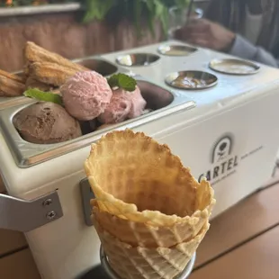 Ice cream cart