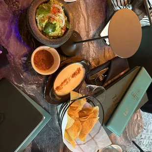 Guac and queso