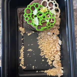 Chocolate lava cake, to go