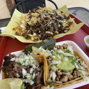 Carne Asada Fries Lengua Taco Pollo Asada Taco