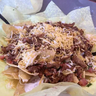 Adobada supreme nachos!