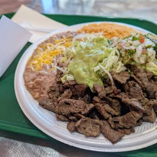 Carne Asada plate
