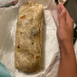 Burro carne asada supreme