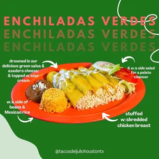 Enchiladas Verdes