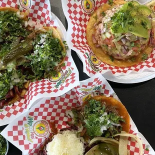 Tacos al Pastor Taco de Birria Tacos de Carne Asada