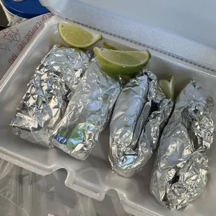 Street Taco Plate (3) plus an extra Single Street Taco