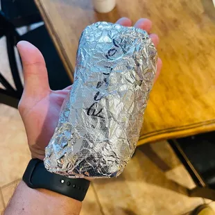 Small burrito