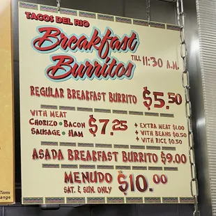 menu, pizza
