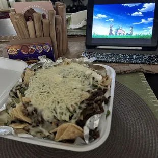 Asada Nachos