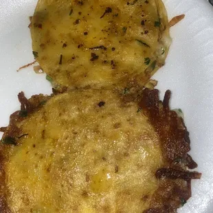 Two chicken mulitas. I recommend you eat these first, as any item with cheese in it is best to eat while still warm!