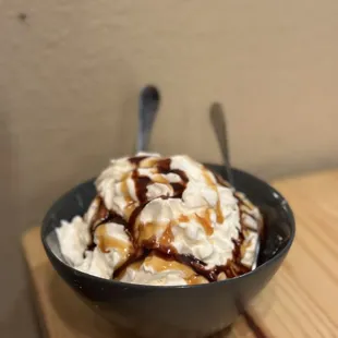 Mexican fried ice cream