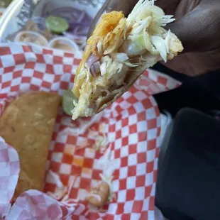Shrimp taco