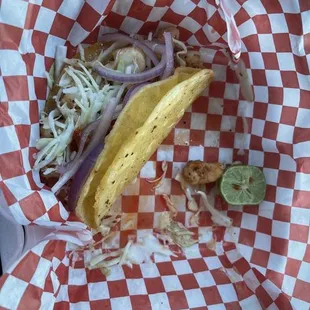Shrimp tacos