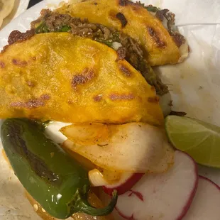 Best birria tacos I've had! The Caldo is so flavorful!