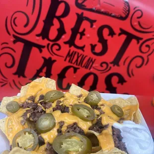food, nachos