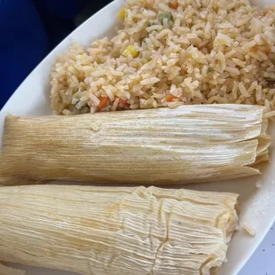 Chicken tamales are awesome!