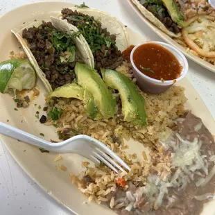 don Francisco de carne asada  (no onion)