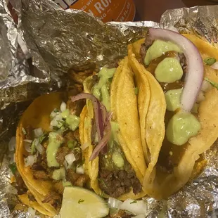 Best tacos in the I.E. Only $2 er taco !