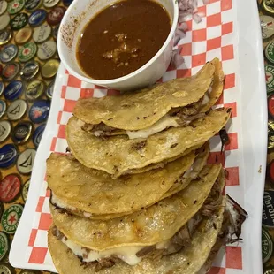 Birria tacos were delish!