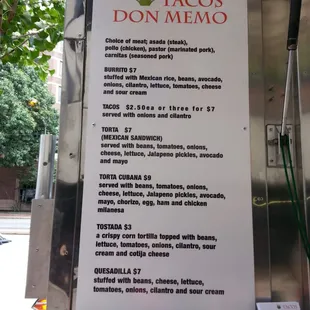 Menu!