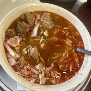 Pozole to die for.