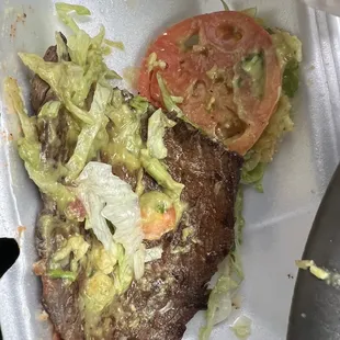 That's the little small piece of meat