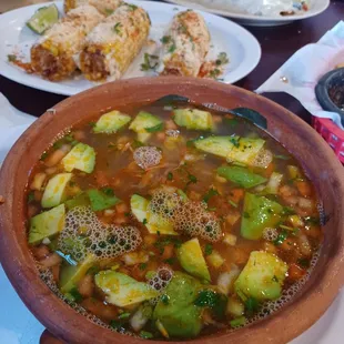 Chicken and rice soup