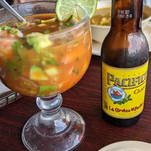 Coctel de camarones