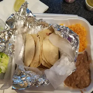 4 tacos combo